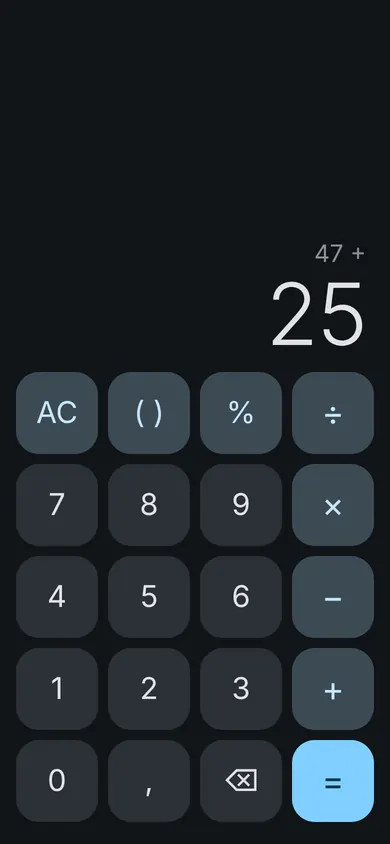 La calculatrice